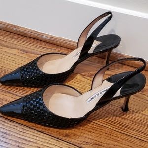 Manolo Blahnik Carolyne Slingback Pump